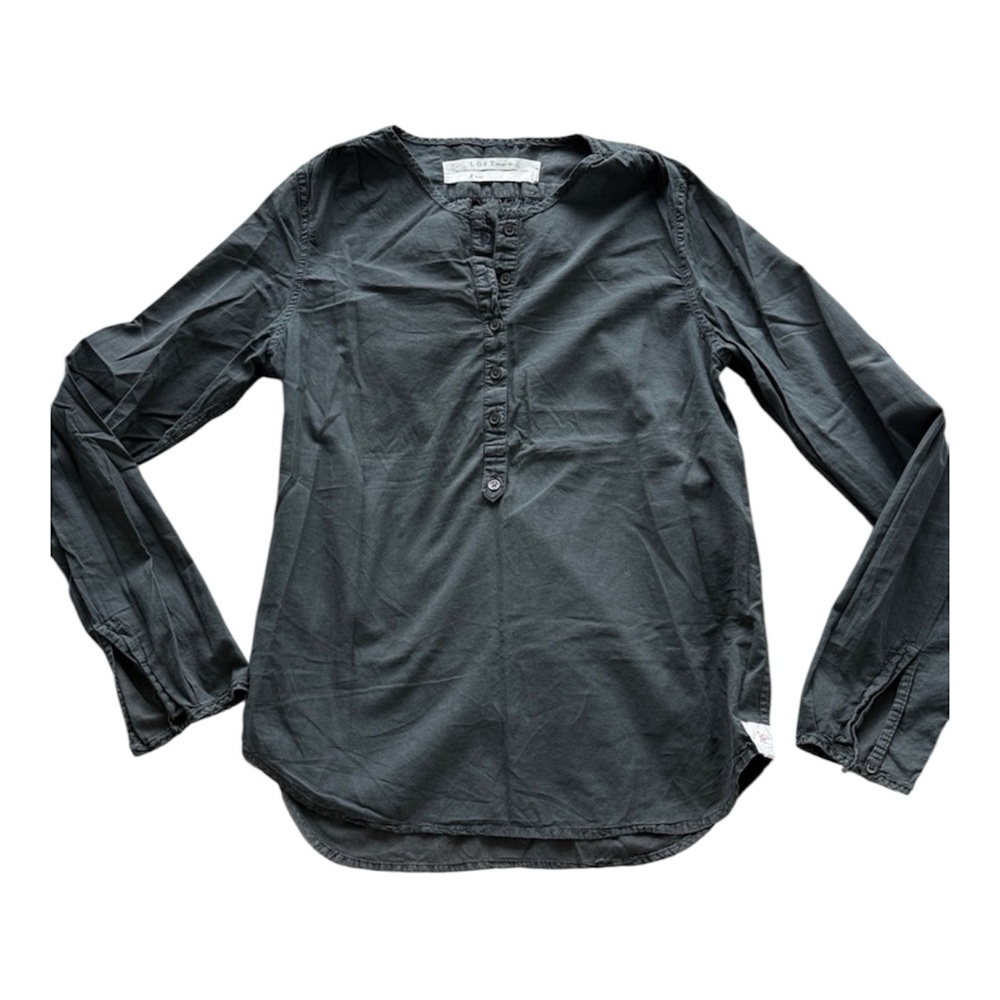 Loft France Cotton Shirt – Made in France – Designer Style – Medium